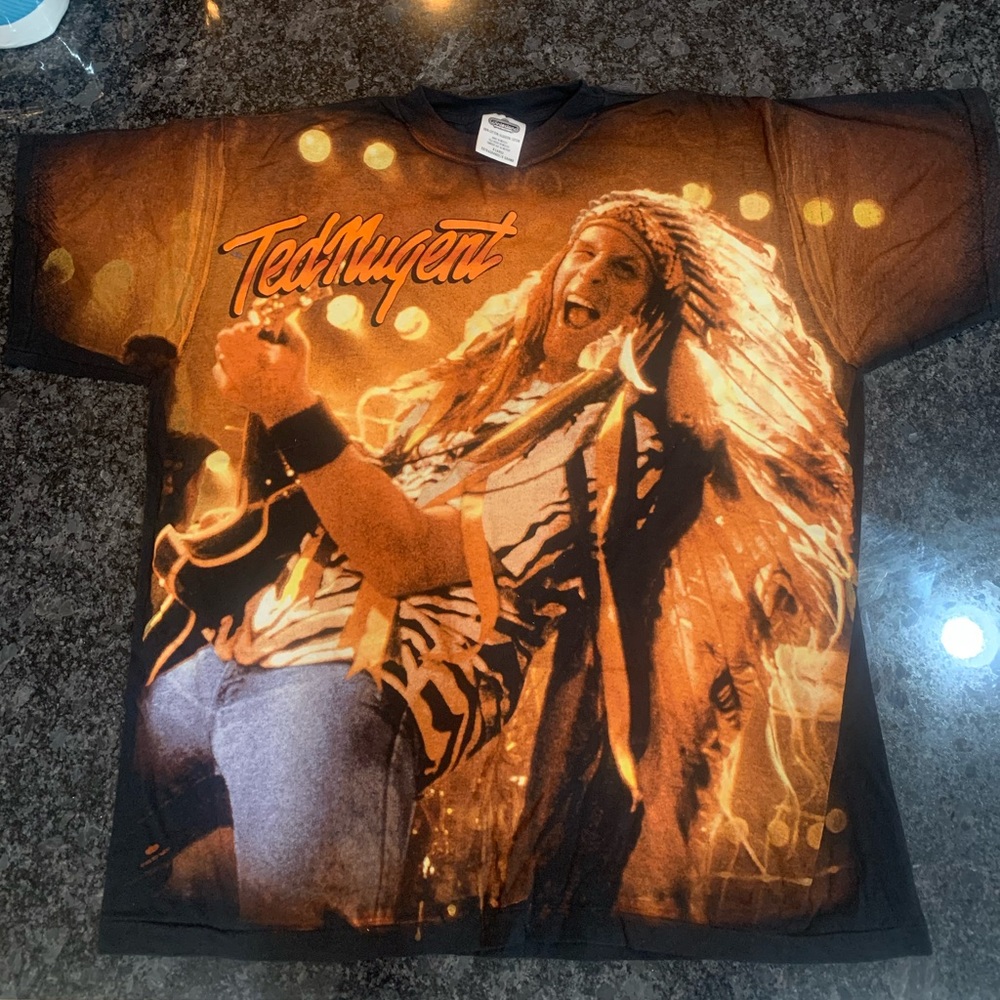 Vintage Ted Nugent 1995 Spirit of the Wild tour t shirt